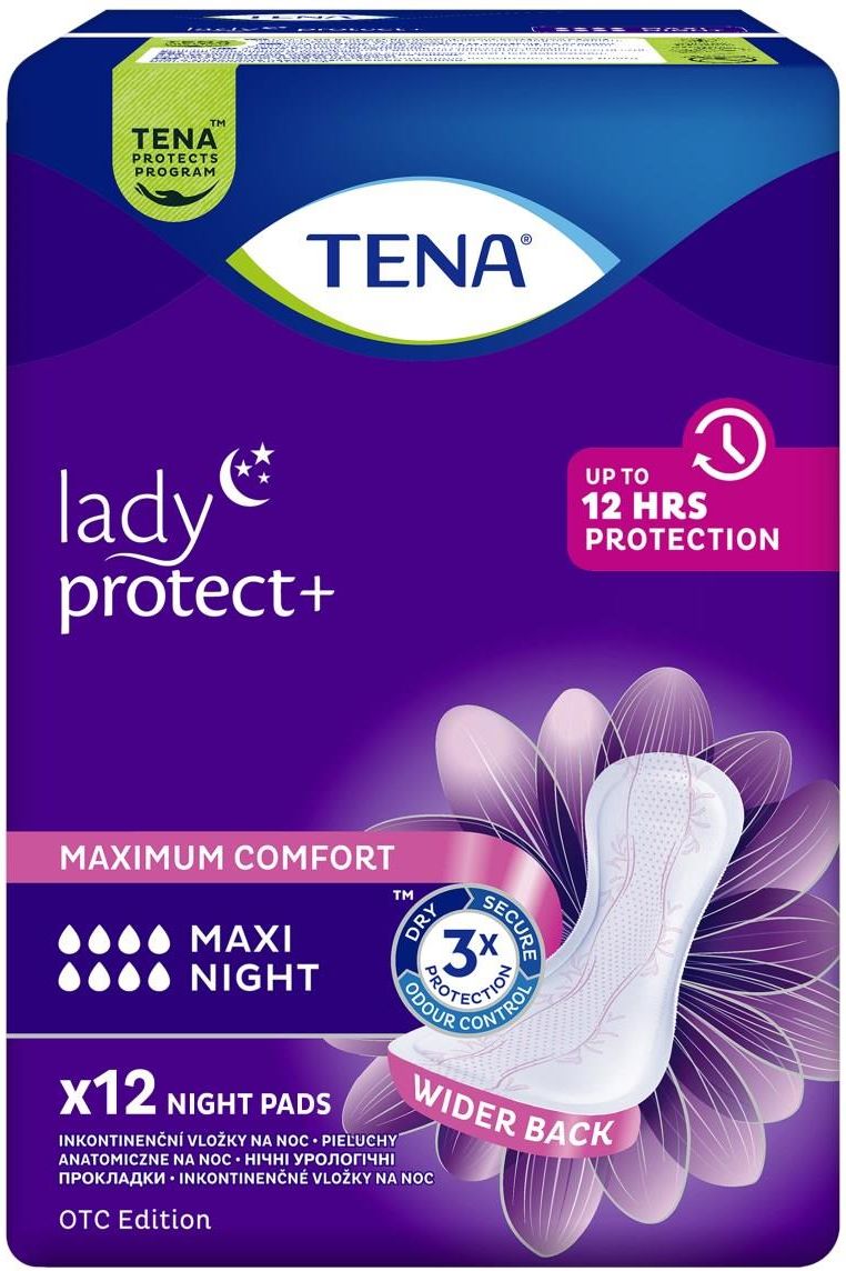 TENA Lady Maxi Night: komfort i ochrona