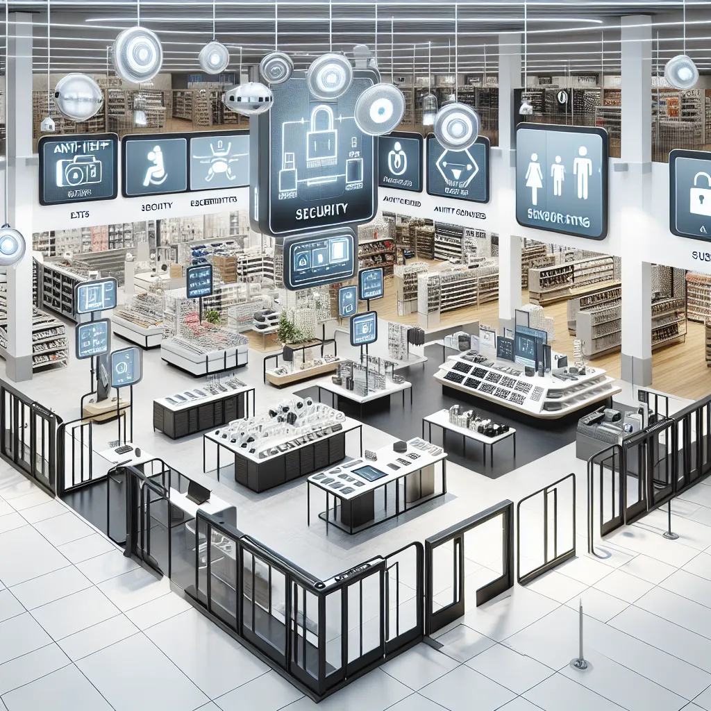 Bezpieczny sklep nowoczesnymi systemami antykradzieżowymi