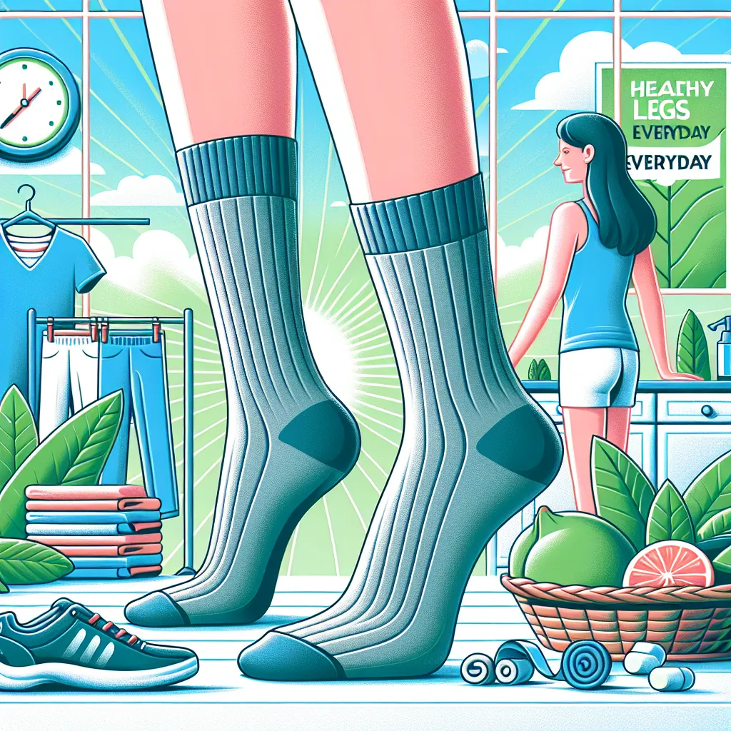 Zdrowe nogi na co dzień odkryj podkolanówki przeciwżylakowe